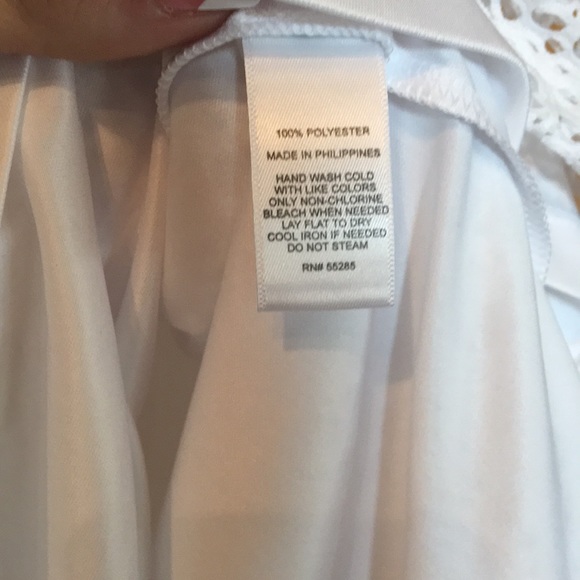 EXPRESS White Crotchet Sundress S - Picture 8 of 8